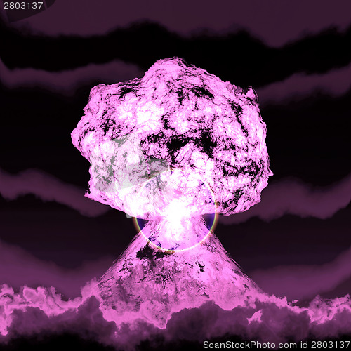 Image of Huge nuclear explosion