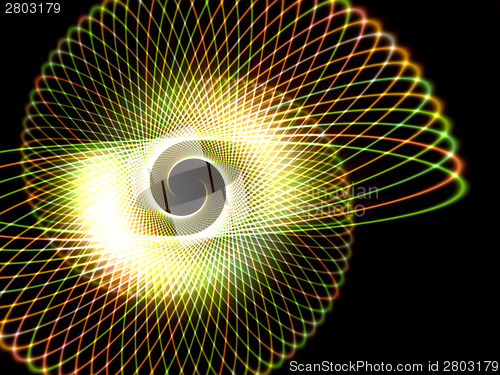 Image of Spiral technology background