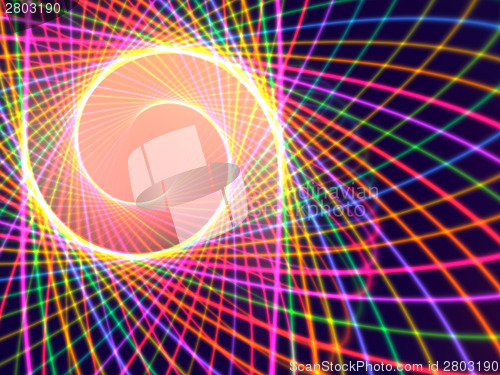 Image of Spiral technology background