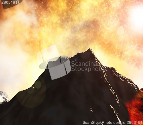 Image of Volcanic eruption