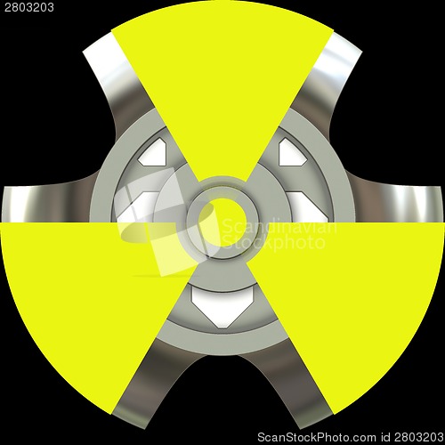 Image of Radioactivity sign