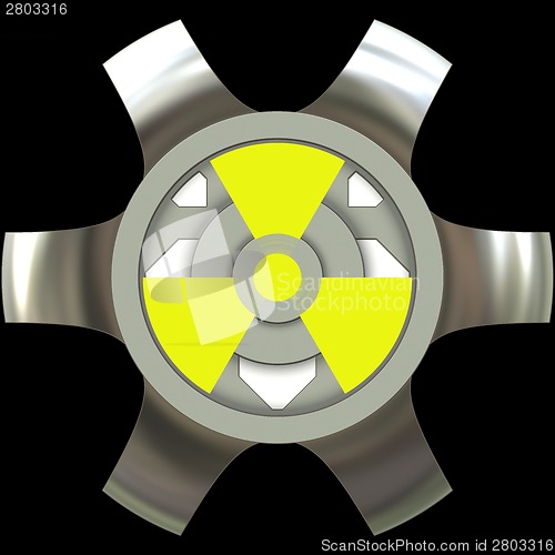 Image of Radioactivity sign