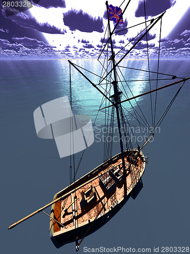 Image of Pirate brigantine