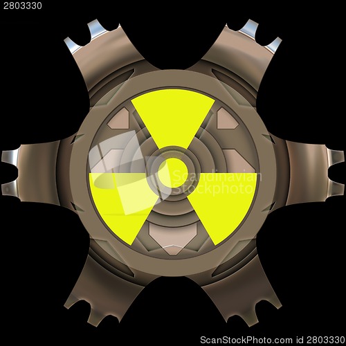 Image of Radioactivity sign