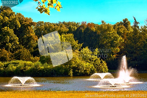 Image of Fountains in the park