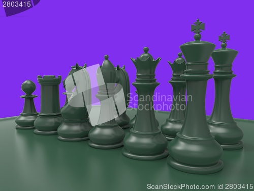 Image of Chess piecies