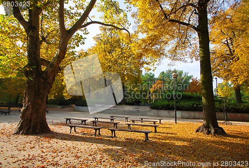 Image of Park in autumn time