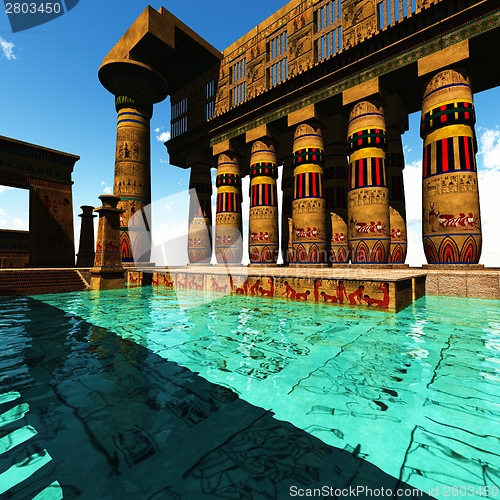 Image of Egyptian temple