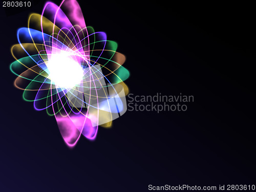 Image of Spiral technology background