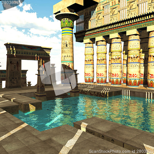 Image of Egyptian temple