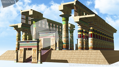 Image of Egyptian temple