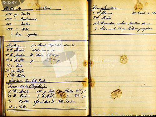 Image of recipe book