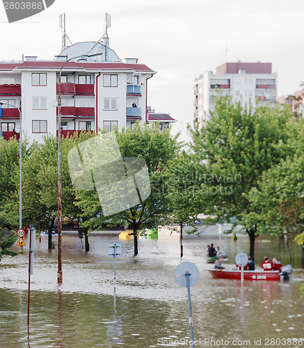 Image of Flooded city