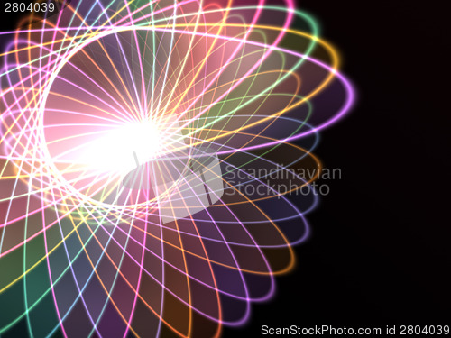 Image of Spiral technology background