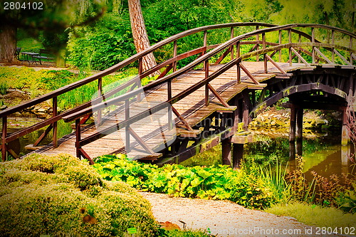 Image of Traditional japanese bridge