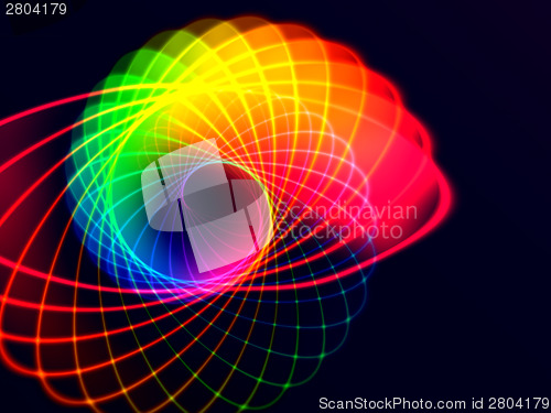 Image of Spiral technology background