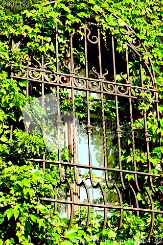 Image of Barred window