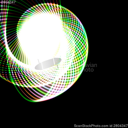 Image of Spiral technology background