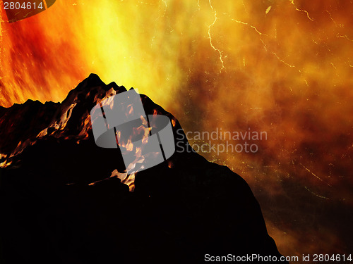 Image of Volcanic eruption