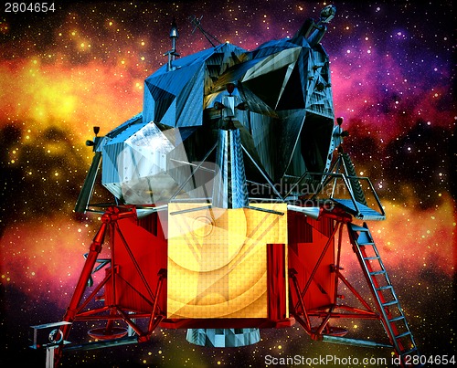 Image of Satellite in space