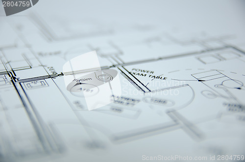 Image of architectural drawing project design background