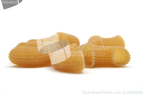 Image of Wholemeal noodles on white