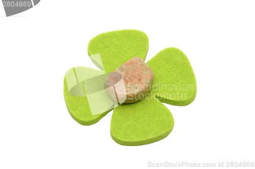 Image of Unakite on felt