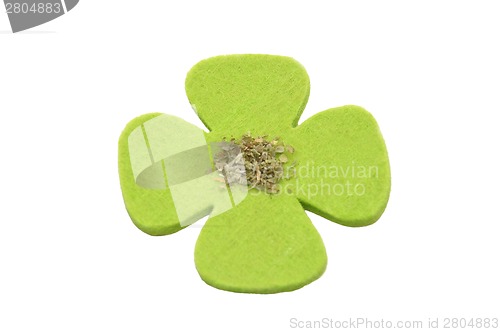 Image of Mixed herbs and felt