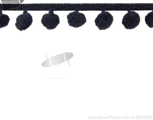 Image of Background pompon braid