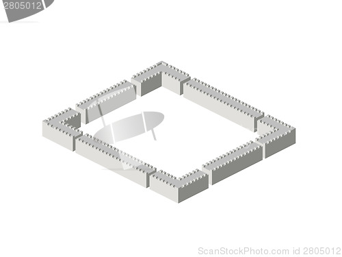 Image of Isometric walls