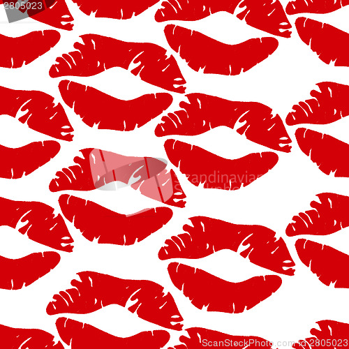 Image of Kisses pattern