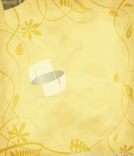 Image of floral mottled paper