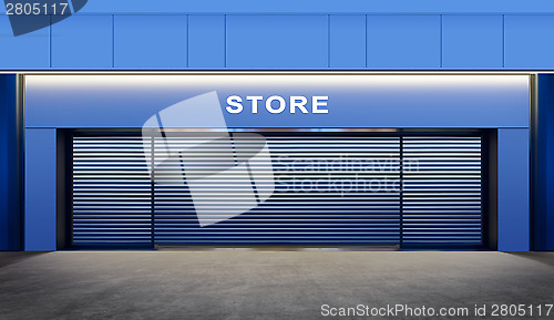 Image of closed store