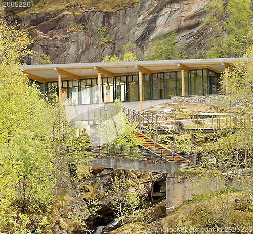 Image of Geiranger fjord center