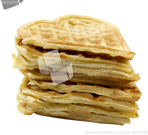 Image of Stack of waffles