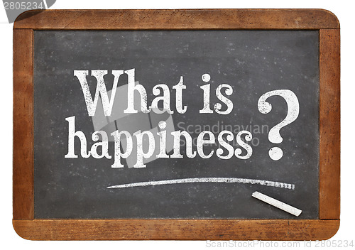 Image of What is happiness question