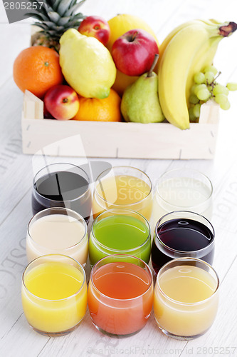 Image of collection of juice