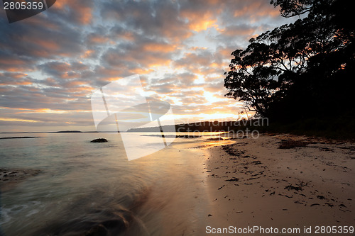 Image of Sunrise Scottish Rocks NSW Australia