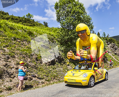 Image of Publicity Caravan in Pyrenees