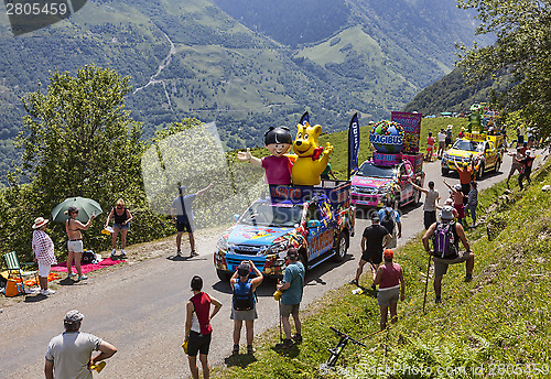Image of Haribo Vehicles in Pyrenees