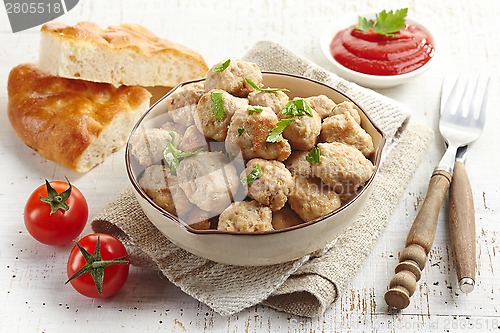 Image of Roasted meatballs