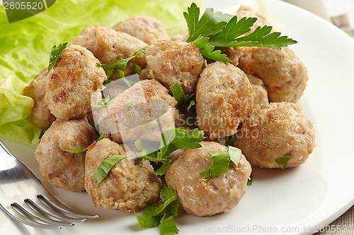 Image of Roasted meatballs