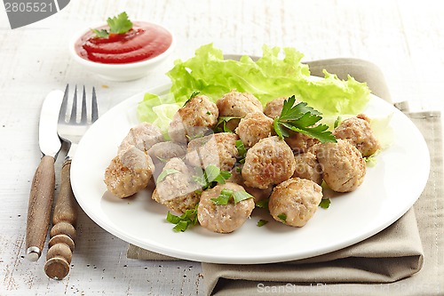 Image of Roasted meatballs