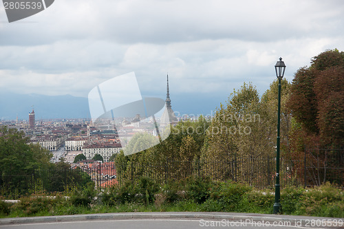 Image of Dramatic sky over Torino