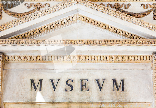 Image of Italian Museum Entrance