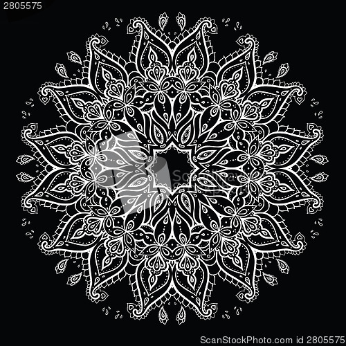 Image of Mandala. Indian decorative pattern.