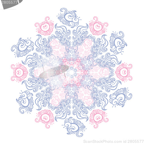 Image of Mandala. Indian decorative pattern.