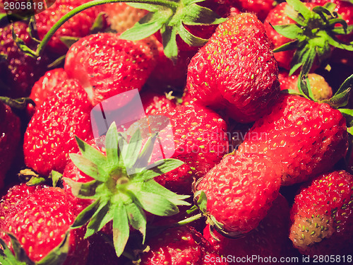 Image of Retro look Strawberries