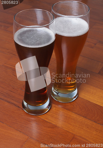 Image of Two glasses of German beer