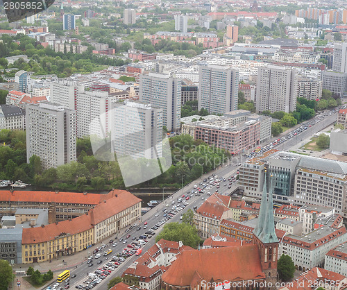 Image of Berlin aerial view